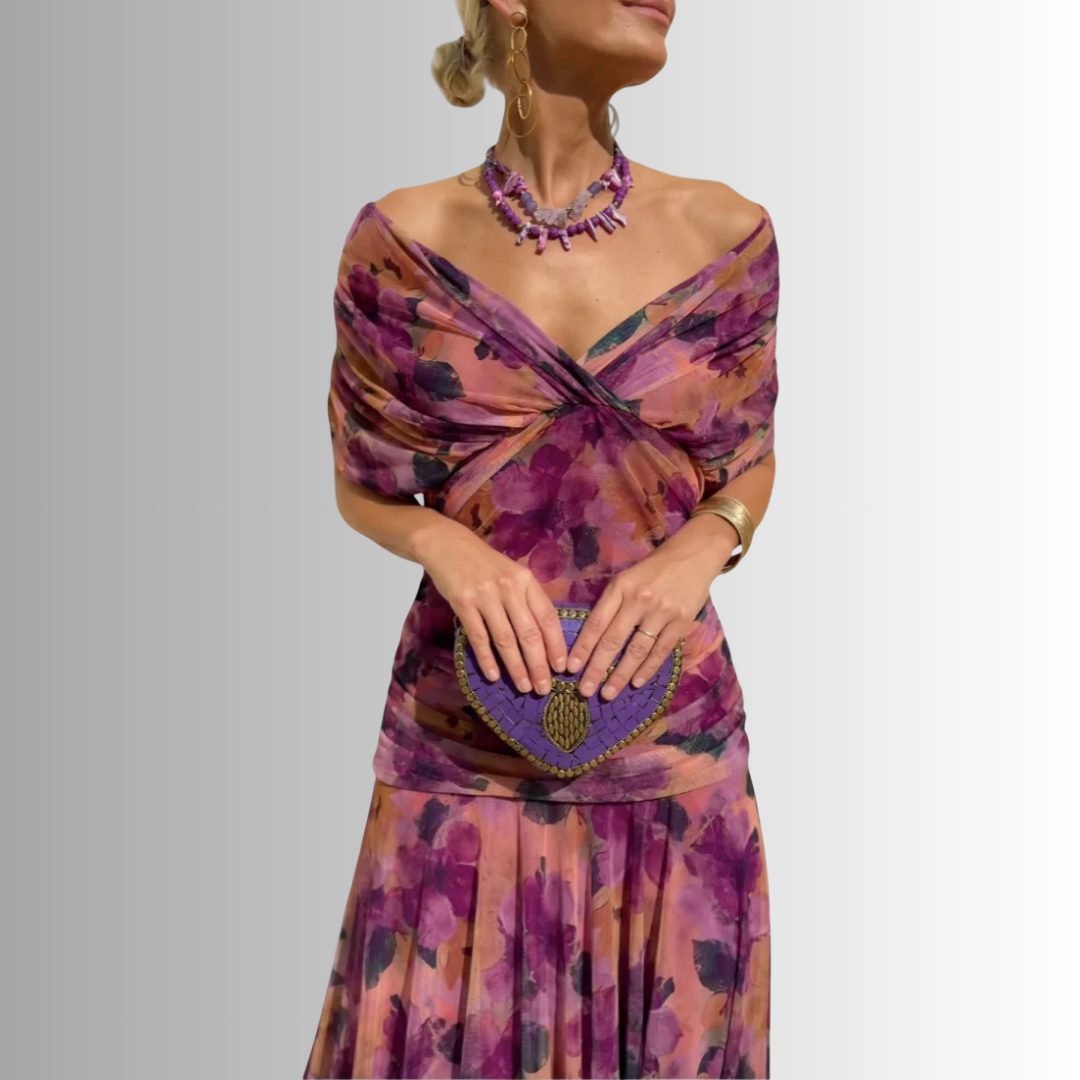 Women's Flowing Maxi Dress | Elegant Full-Length Summer Gown 2