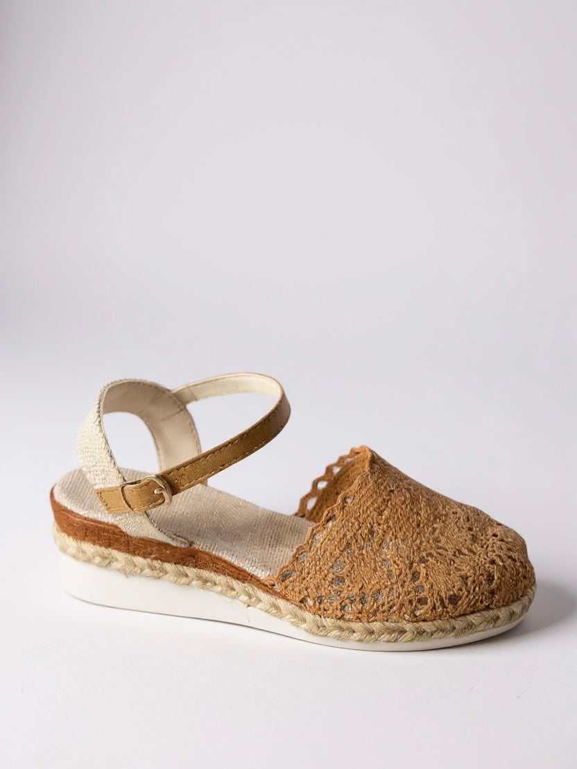 Women's Handcrafted Crochet Platform Sandals | Elegant Boho Chic Summer Footwear 2