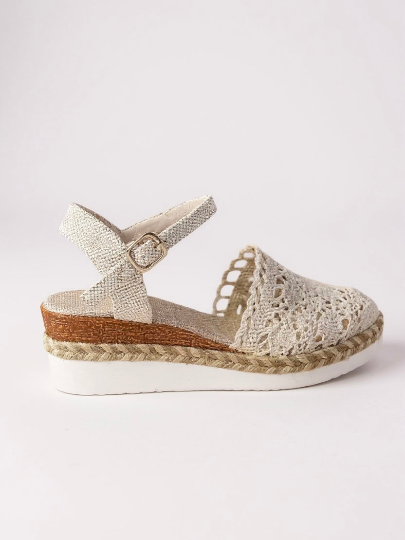 Women's Handcrafted Crochet Platform Sandals | Elegant Boho Chic Summer Footwear 5