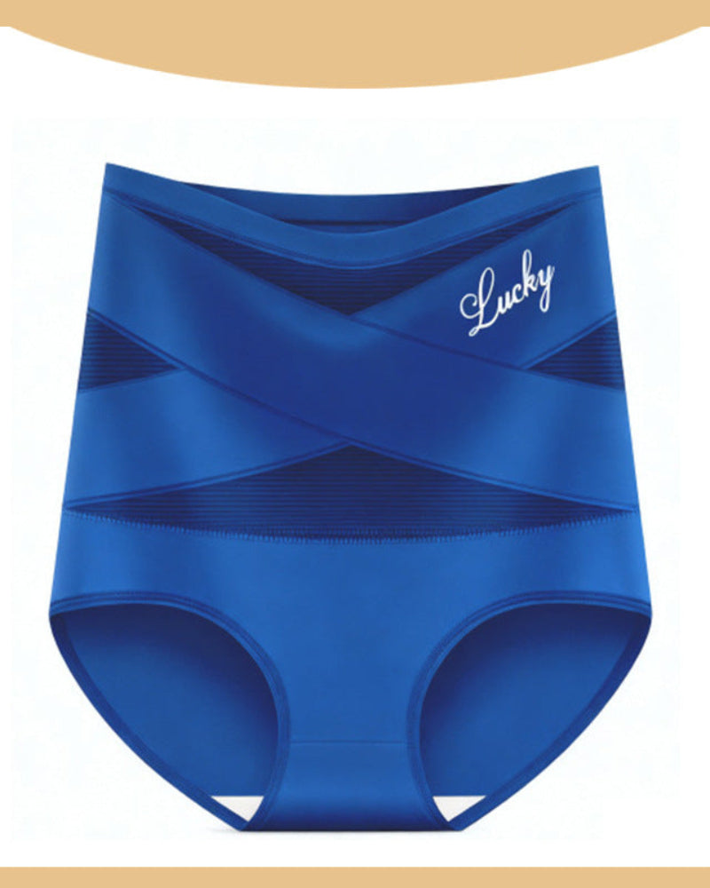 Women's Ice Silk High-Waist Panties | Comfortable Tummy Control Underwear for Everyday Wear 14