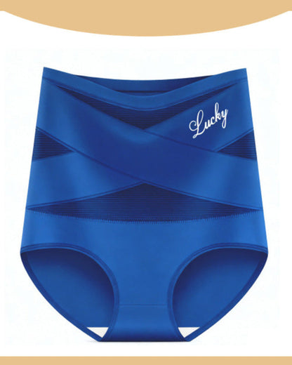 Women's Ice Silk High-Waist Panties | Comfortable Tummy Control Underwear for Everyday Wear 14