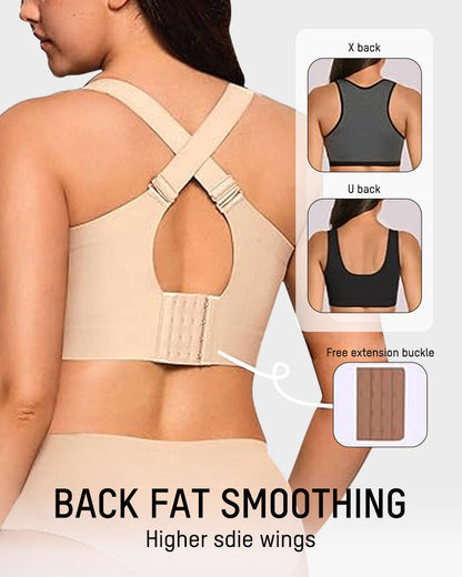 Women's Jelly Wireless Bra | Comfortable Full Coverage Smoothing Underwear | Soft Supportive Design 6