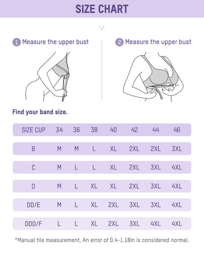 Women's Jelly Wireless Bra | Comfortable Full Coverage Smoothing Underwear | Soft Supportive Design 7