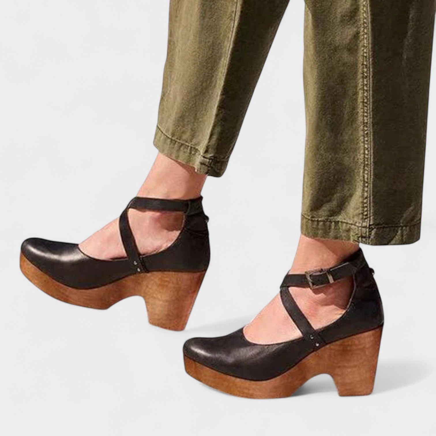 Women's Leather Orthopedic Sandals | Elegant Supportive Flat Summer Shoes 0