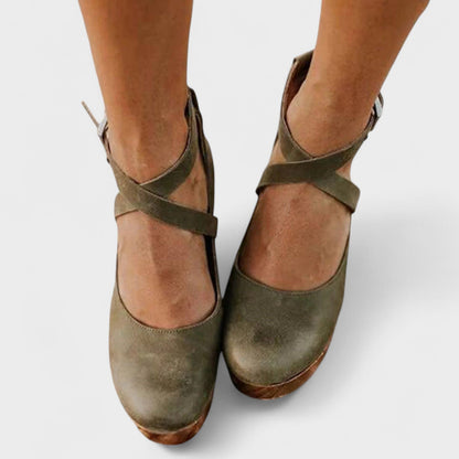 Women's Leather Orthopedic Sandals | Elegant Supportive Flat Summer Shoes 2