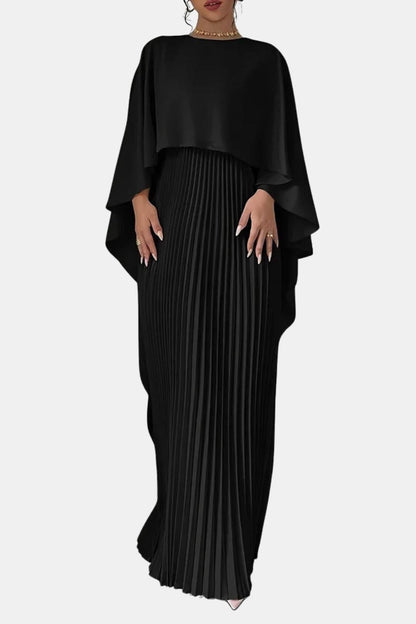 Women's Lightweight Chiffon Maxi Dress | Elegant High Neck Formal Gown 4