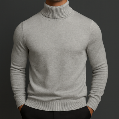 Women's Merino Wool Turtleneck Sweater | Soft Breathable Black Knit Top 5