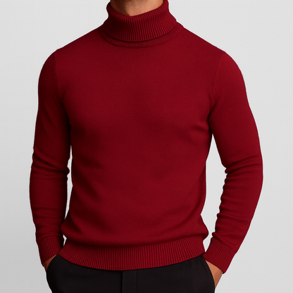 Women's Merino Wool Turtleneck Sweater | Soft Breathable Black Knit Top 9