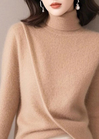 Women's Organic Cotton Knit Sweater | Lightweight Asymmetrical Spring Top 2