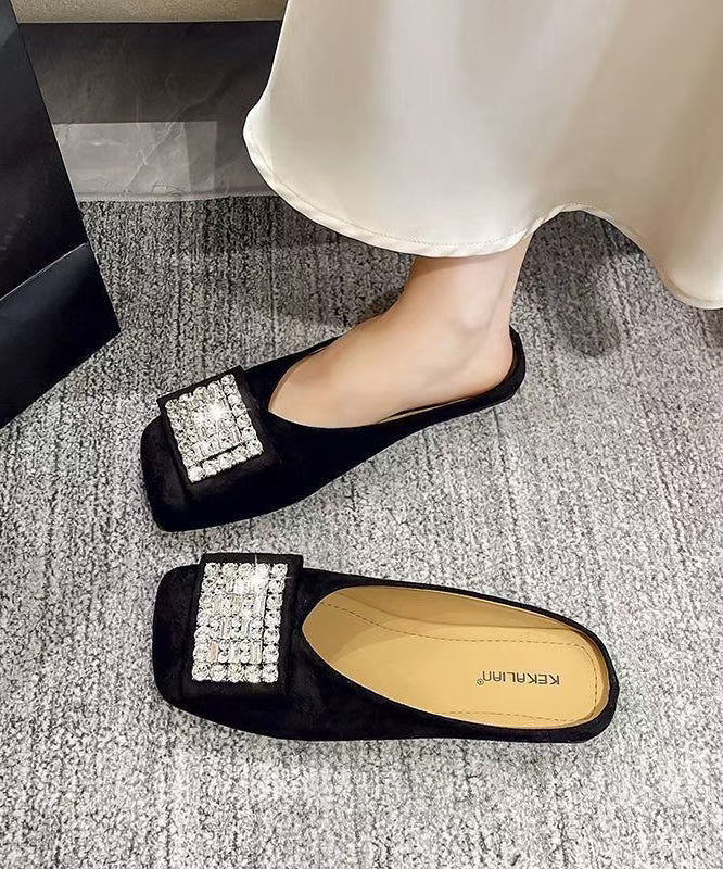 Women's Suede Slide Sandals | Stylish Comfortable Yellow Footwear 1