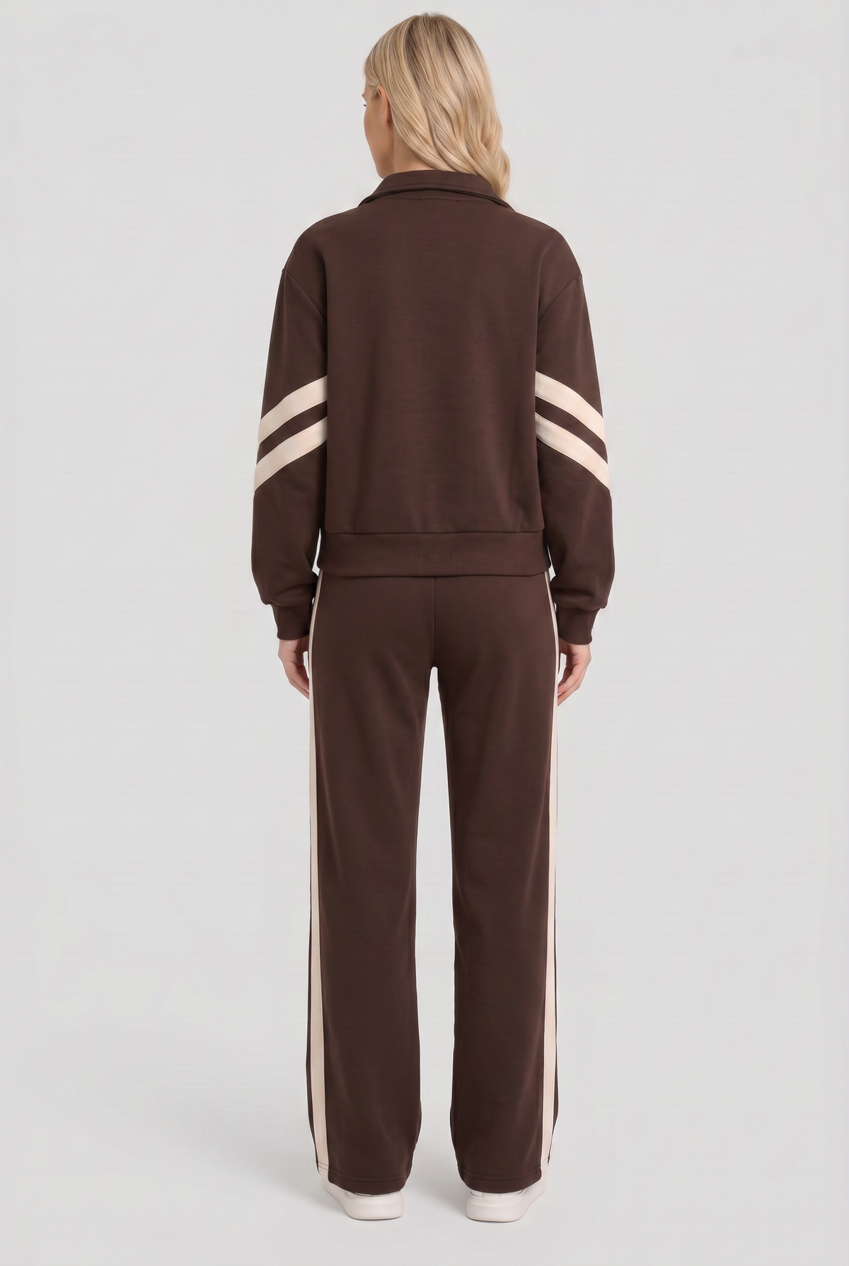 Callista | Zip-Front Wide Leg Tracksuit