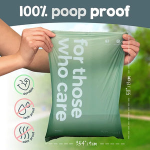 Dog Poop Bags – 360 bags - 13x9” Refills for Pet Poop Bag Dispenser