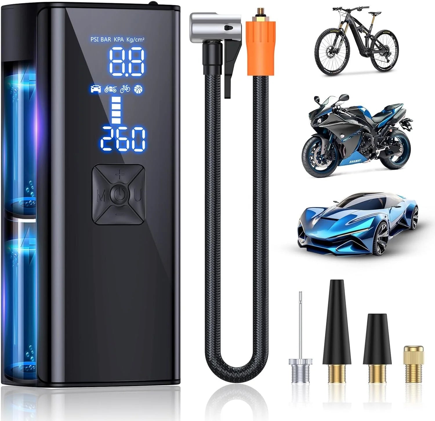 GloryPump All-In-One Portable Air Pump