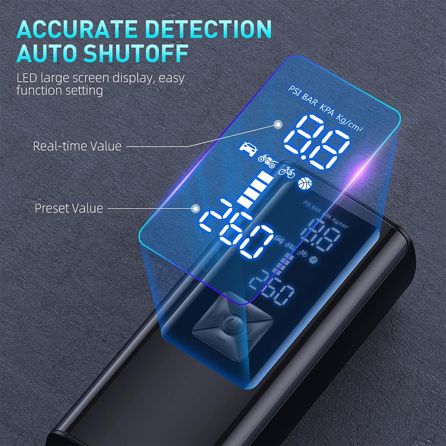 GloryPump All-In-One Portable Air Pump