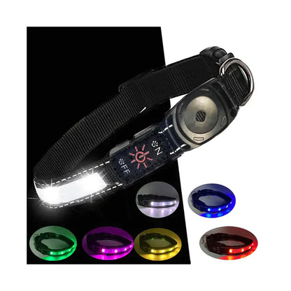 Premium GPS Dog Collar with LED Light