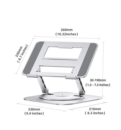 Laptop Stand Aluminum Alloy Rotating Bracket