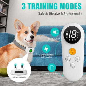 Electric Anti Bark Dog Training Collar