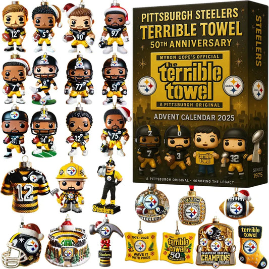 Festive Football Team Ornament Set for Sports Fans - Perfect Holiday Decor and Collectible Gift