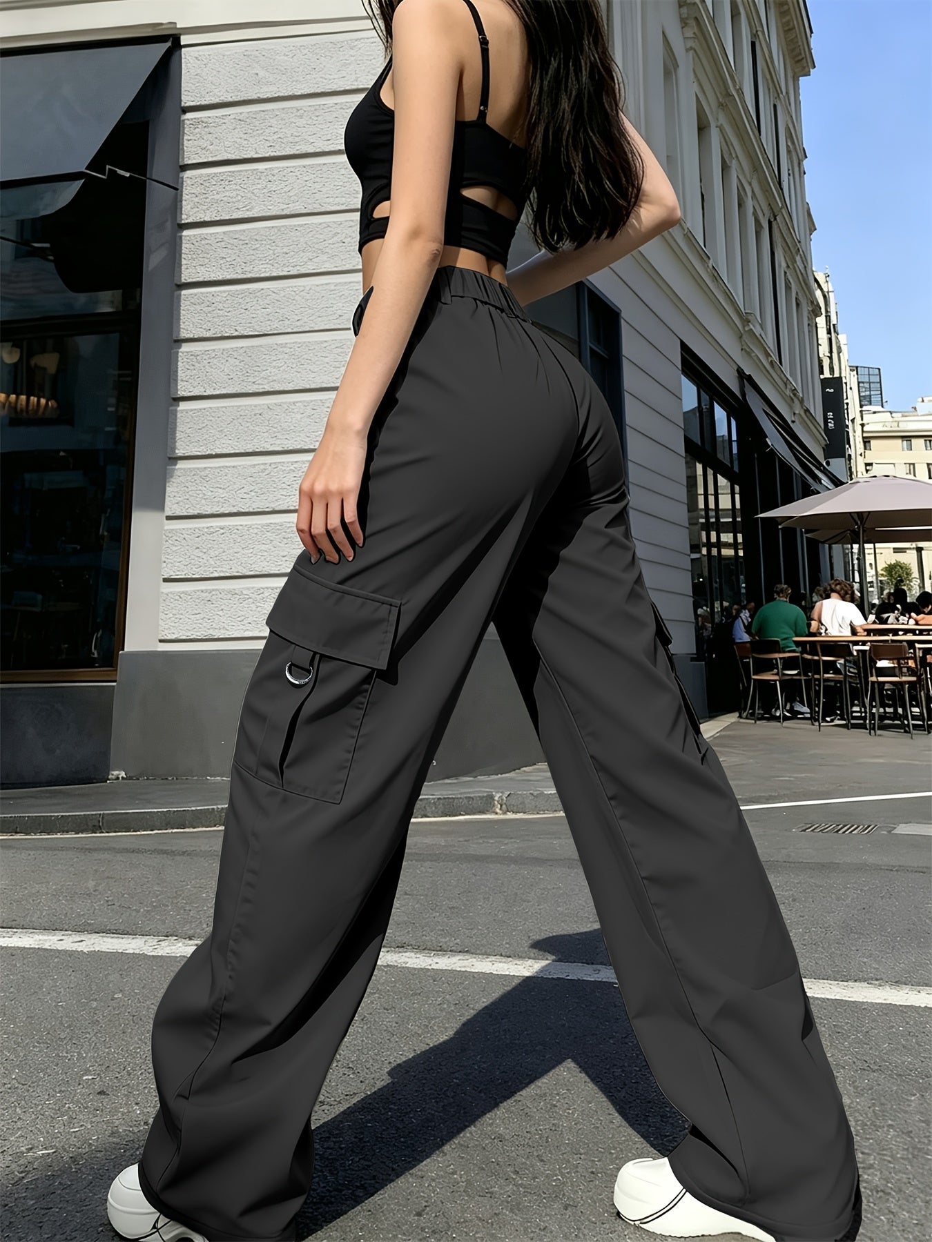 Marceline | High-Waisted Cargo Pants