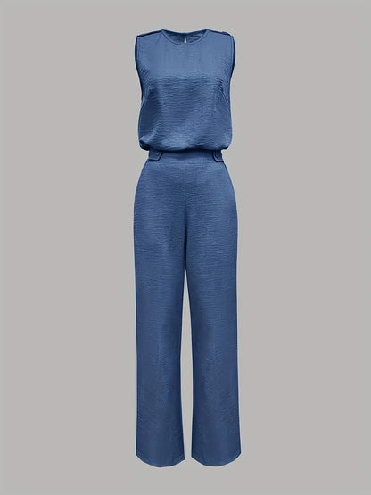 Women's 2-Piece Linen Look Set