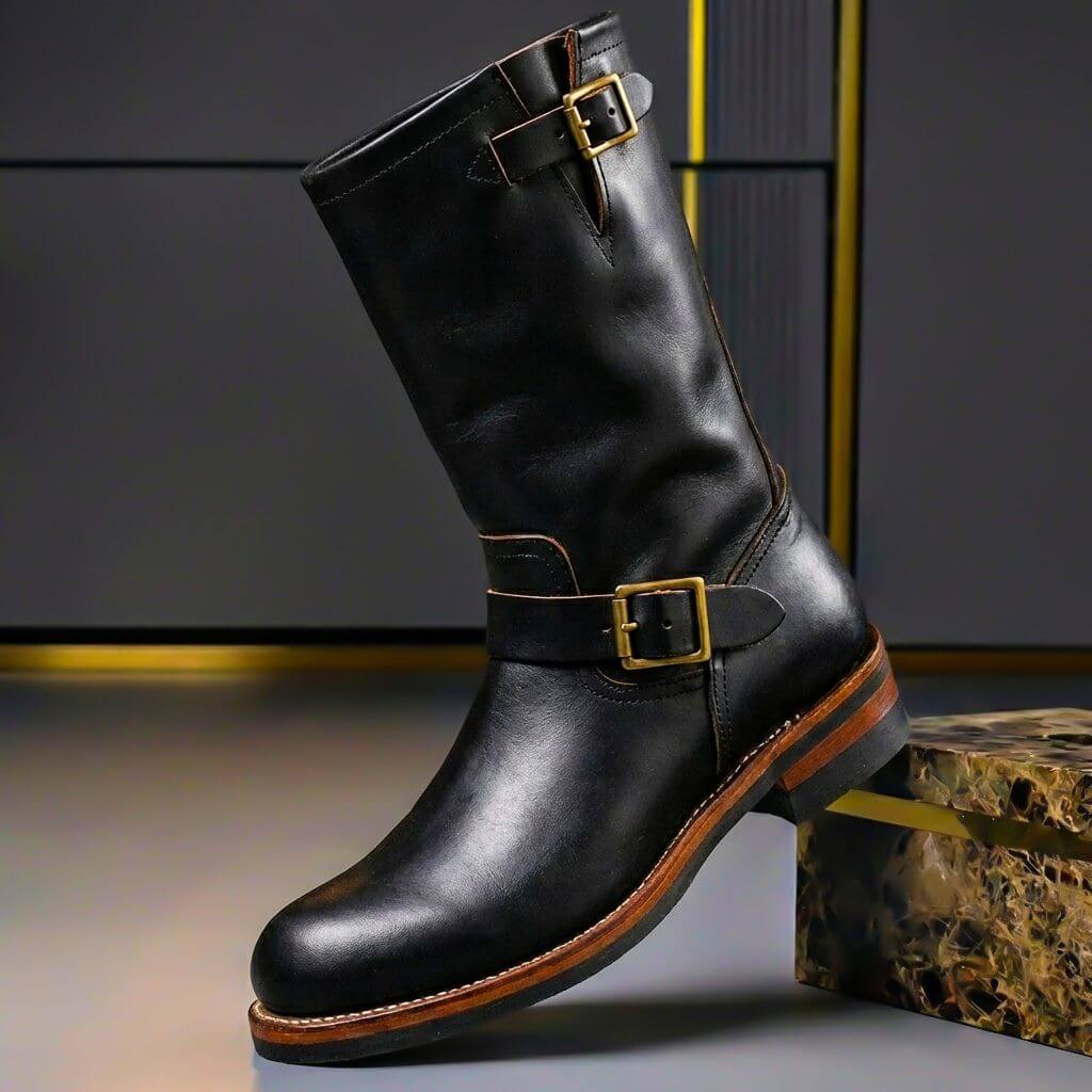 Sullivan | Men's Aged Leather Boots