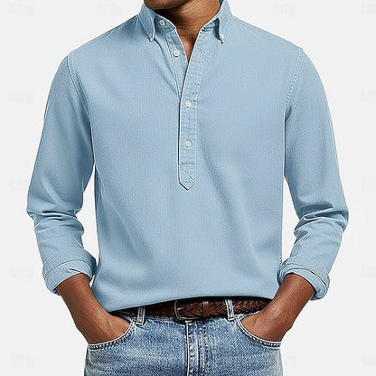 Taylor | Relaxed Popover Shirt