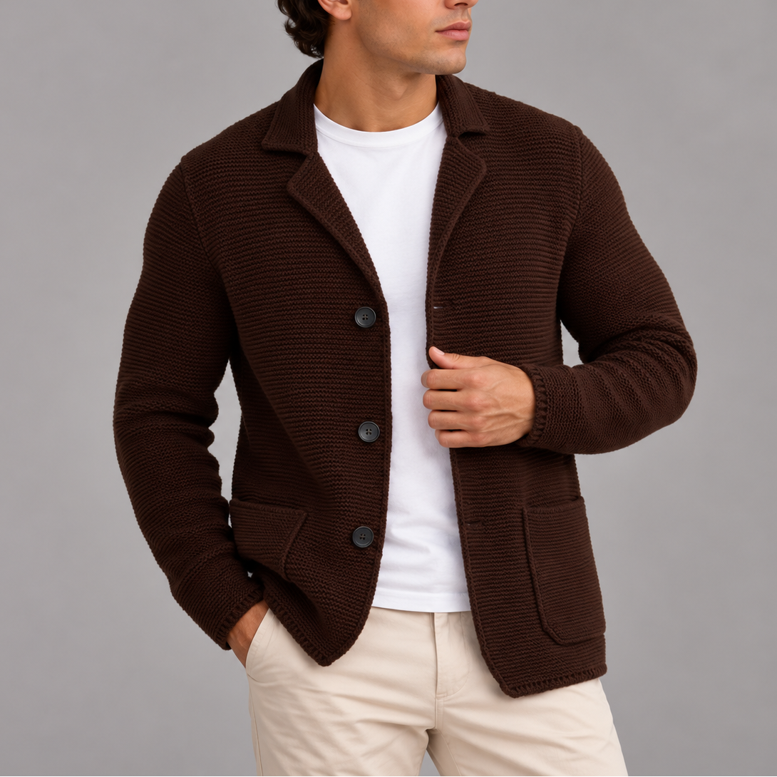 Brennan | Knitted Blazer Cardigan