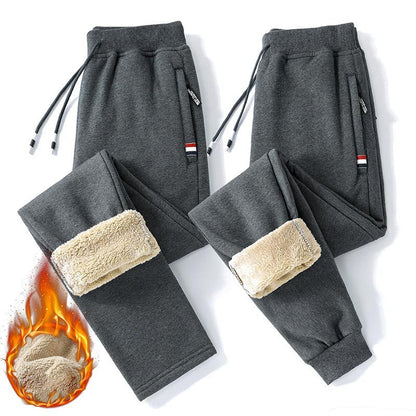 Men’s Thermal Faux Cashmere Jogger Pants