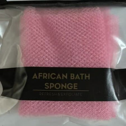 African Exfoliating Net Sponge (with Lemon Turmeric and Kojic Acid Brightening Soap)