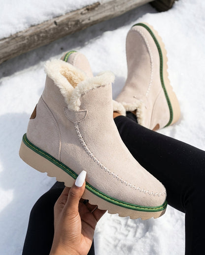 Sloane | Women's Fleece Lined Platform Boots