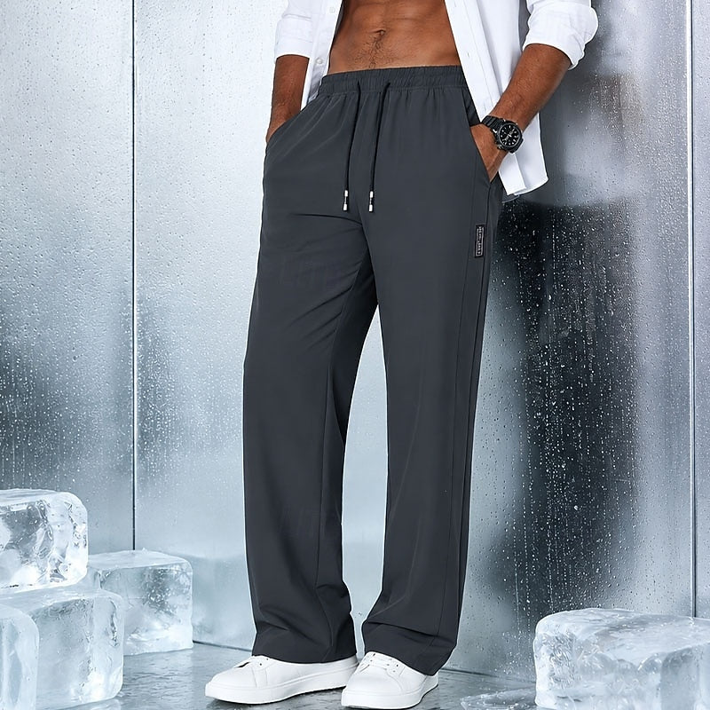 Draper | Straight Leg Drawstring Pants