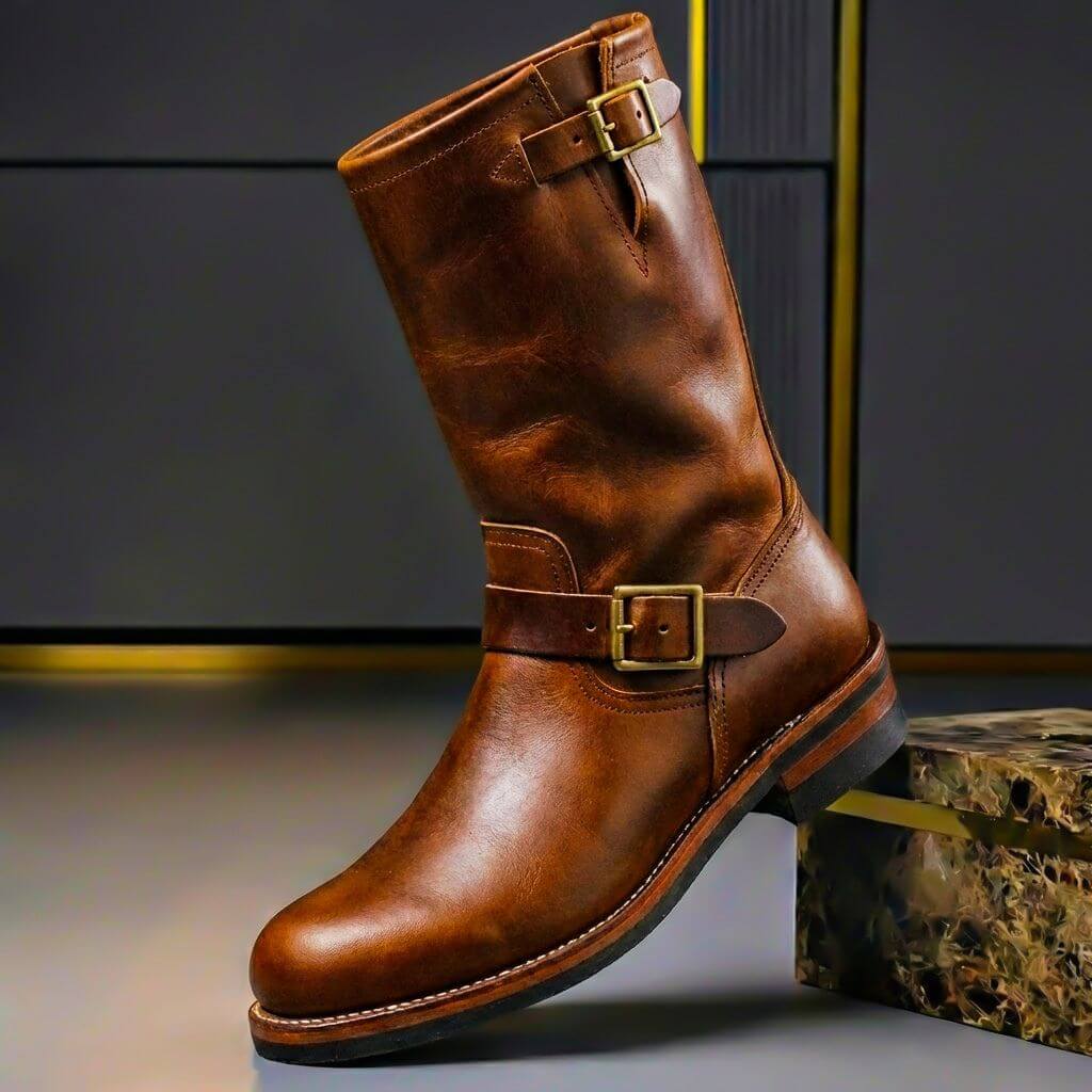 Sullivan | Men's Aged Leather Boots