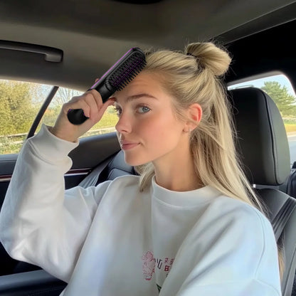 Portable Straightener Brush - GoBrush PRO
