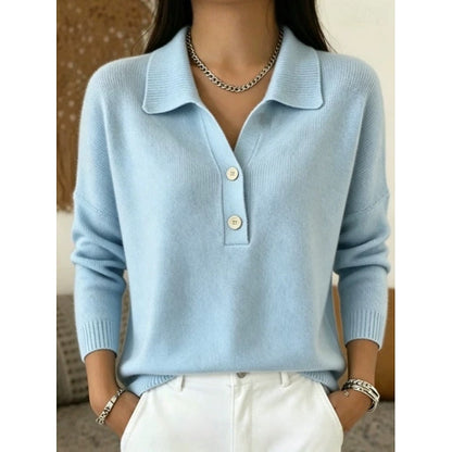 Maeve | Women's Collared Button Pullover