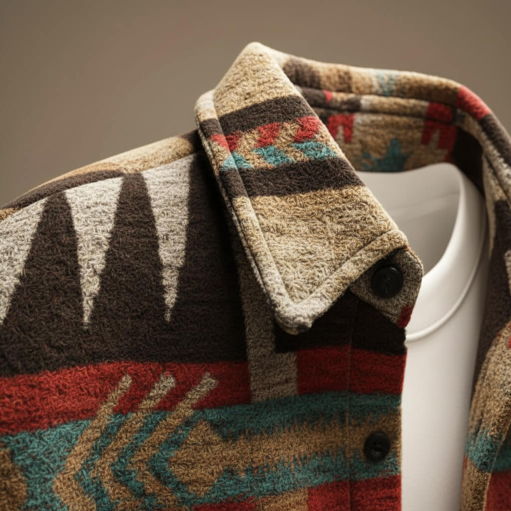 Auden | Men's Patterned Wool Jacket