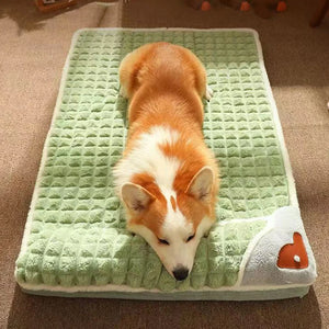 Luxury Winter Warm Cat and Dog Mat Sofa Washable Plaid Pet Bed