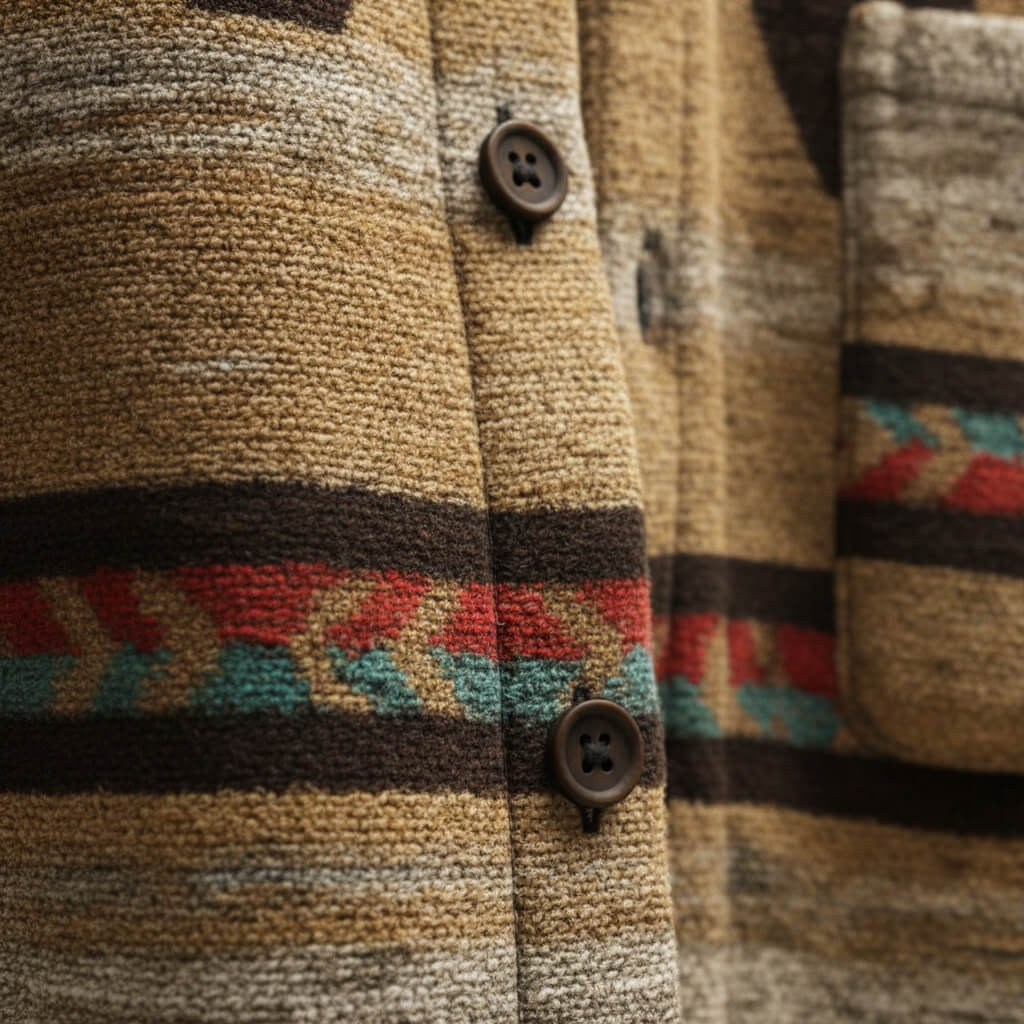 Auden | Men's Patterned Wool Jacket