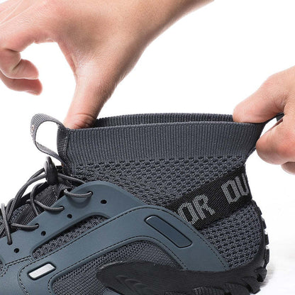 Men Slip-On High-Top Breathable Upstream Wading Shoes