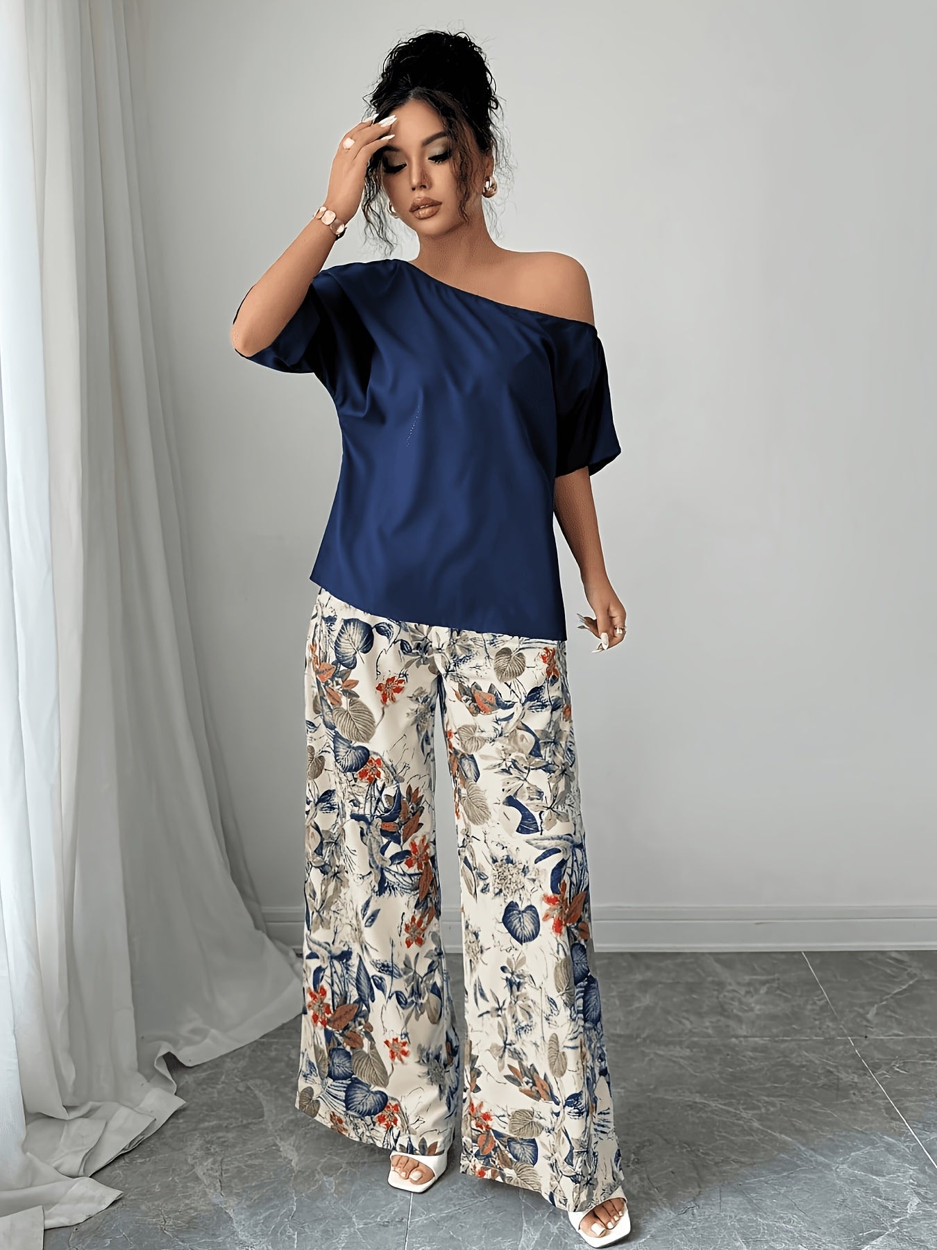 Rosamund | 2-Piece Off-Shoulder Set