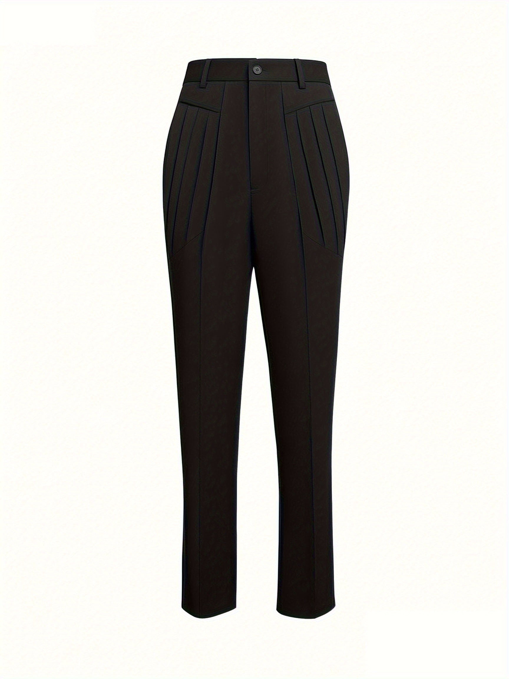 Landon | Men's Slim Fit Tailored Pants – Chino Style Dress Trousers with Pockets