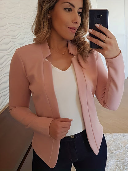 Women's Open Front Blazer Jacket