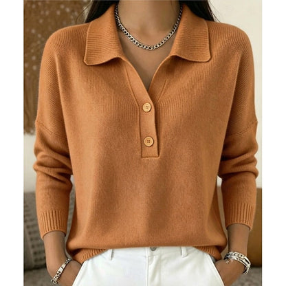 Maeve | Women's Collared Button Pullover