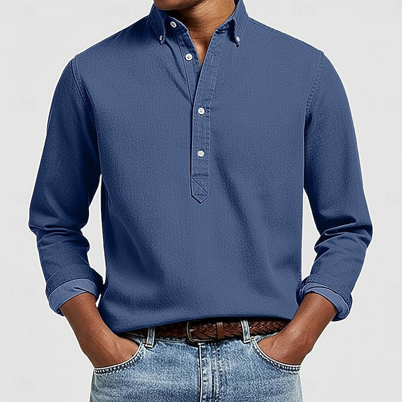 Taylor | Relaxed Popover Shirt