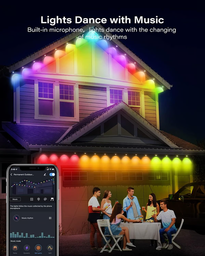 Outdoor Waterproof WiFi Bluetooth Smart Led Strip Light