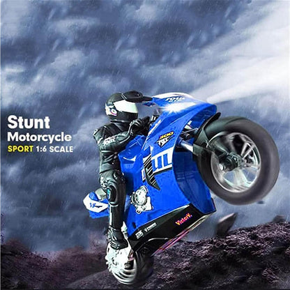 1:6 RC Motorcycle High Speed Drift Motorcycle Remote Control Racing Stunt Motorcycle