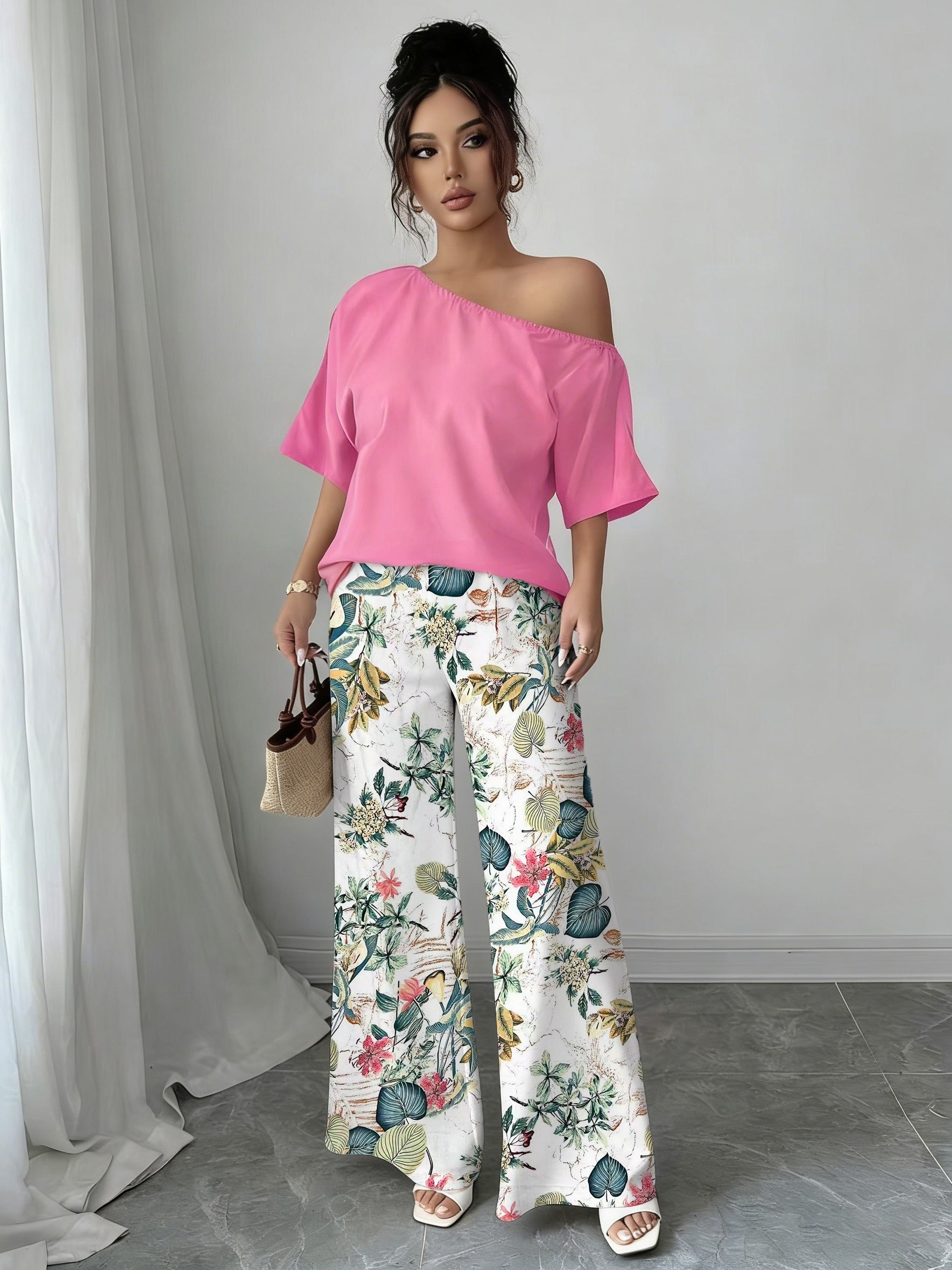 Rosamund | 2-Piece Off-Shoulder Set