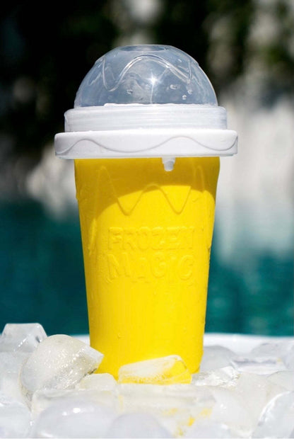 Slushy Cup Maker, Squeeze Icy Drink Maker, Magic Sluch