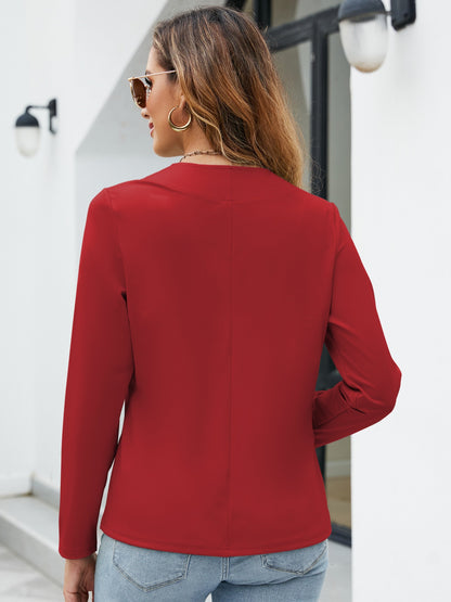 Women's Open Front Blazer Jacket
