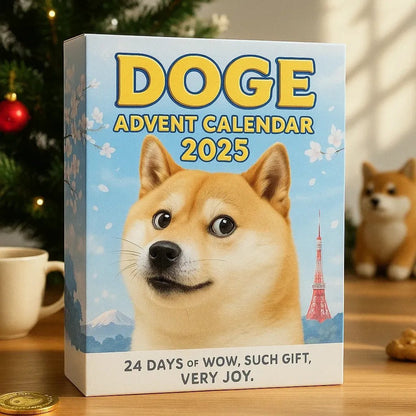 Yellow Doge Advent Calendar 2025