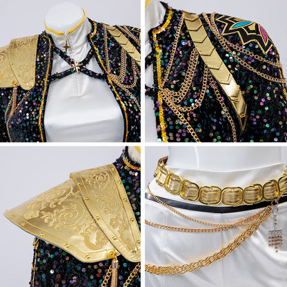 Eclipse | Sequin Glitter Women Costume Set
